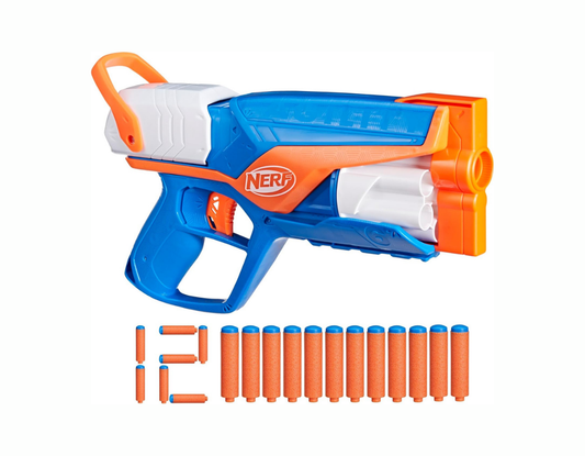 Pistola Nerf Serie N Agility Blaster - 12 dardos