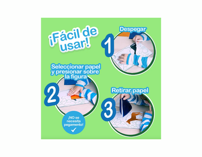 Set Foil Fun Mundo de Animales