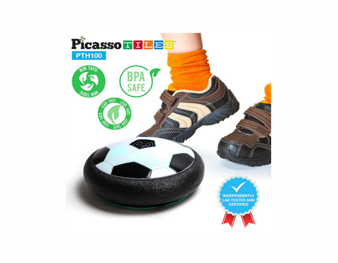 PICASSOTILES HOVERBALL AIR HOCKEY SOCCER FLOATING DISC