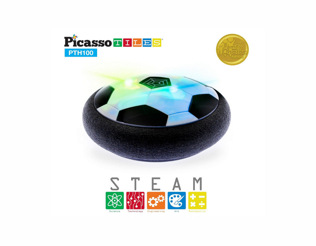 PICASSOTILES HOVERBALL AIR HOCKEY SOCCER FLOATING DISC