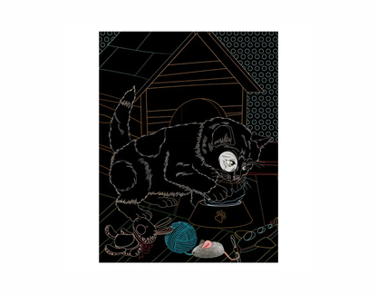 Libros de raspar y colorear- Mascotas