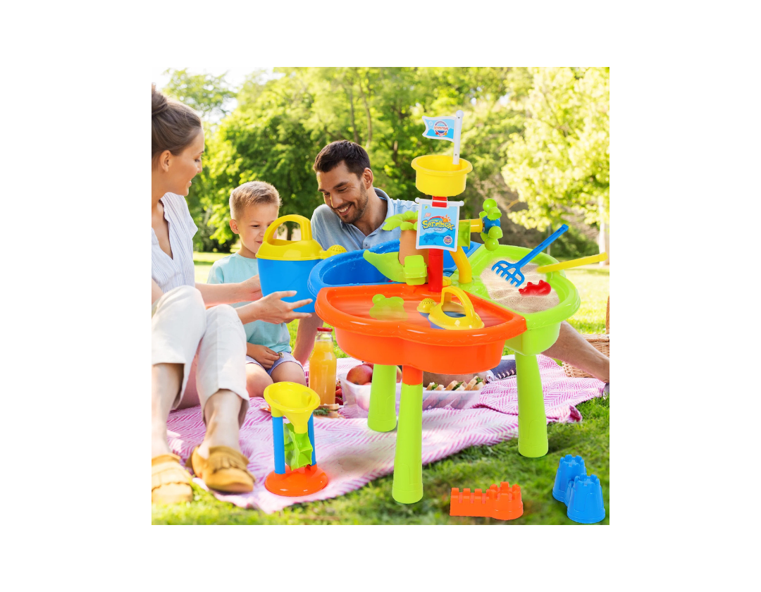 Mesa De Agua Con Arena Yexmax Para Niños 3 En 1