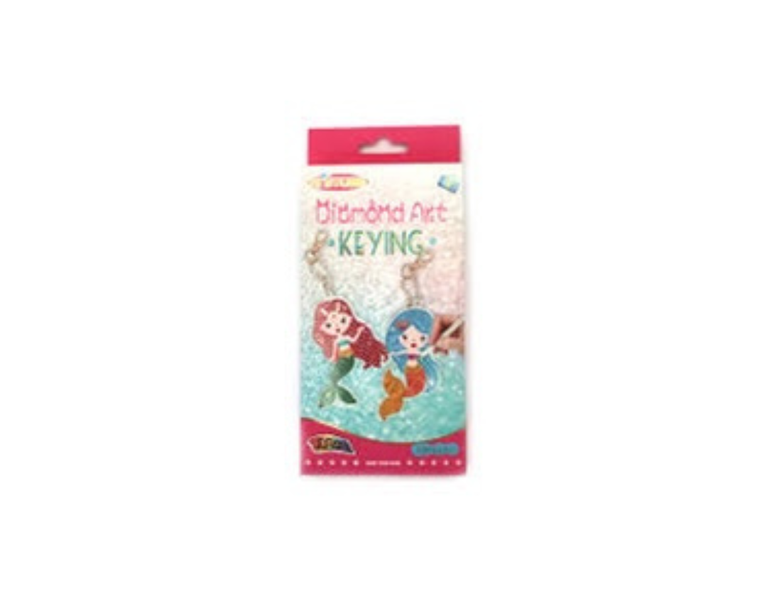 Pintura con diamantes llaveros para niñas