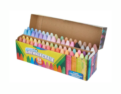 Crayola Washable Chalk x 64