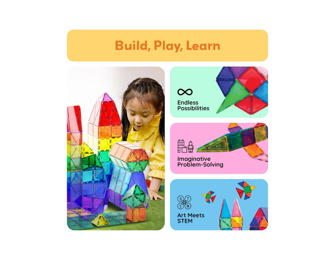 Picassotiles Set De Bloques 60pz