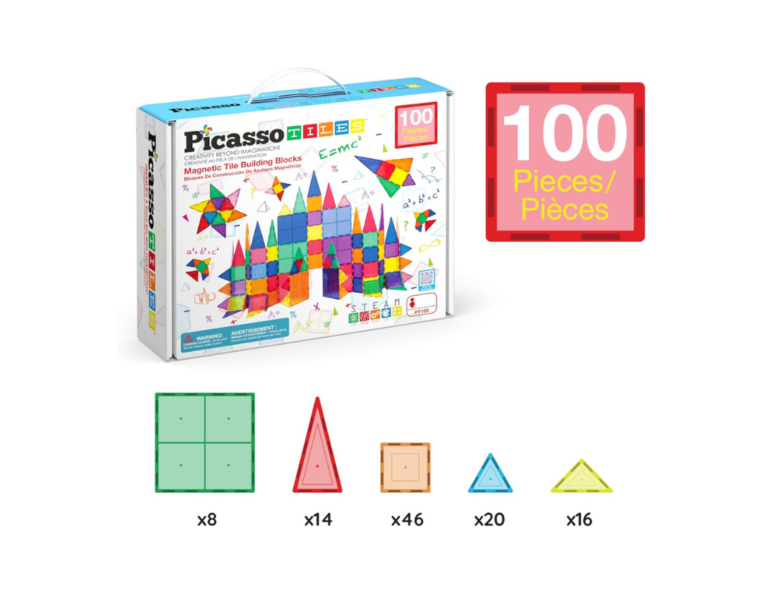Picassotiles Set De Bloques 100pz