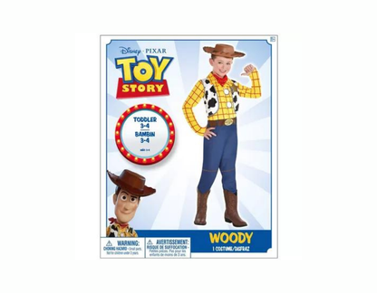 Disfraz Woody de Toy Story, Para Niños de 8-10 años. Talla M