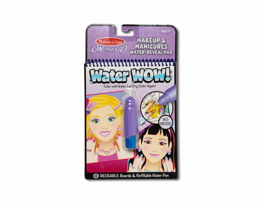 Libros de acuarela mágica Water Wow Makeup! Melissa & Doug precio unitario