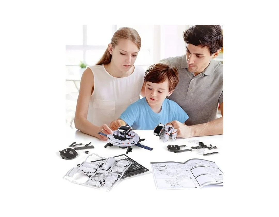 Kit De Robot Solar 6-1 Proyectos Stem