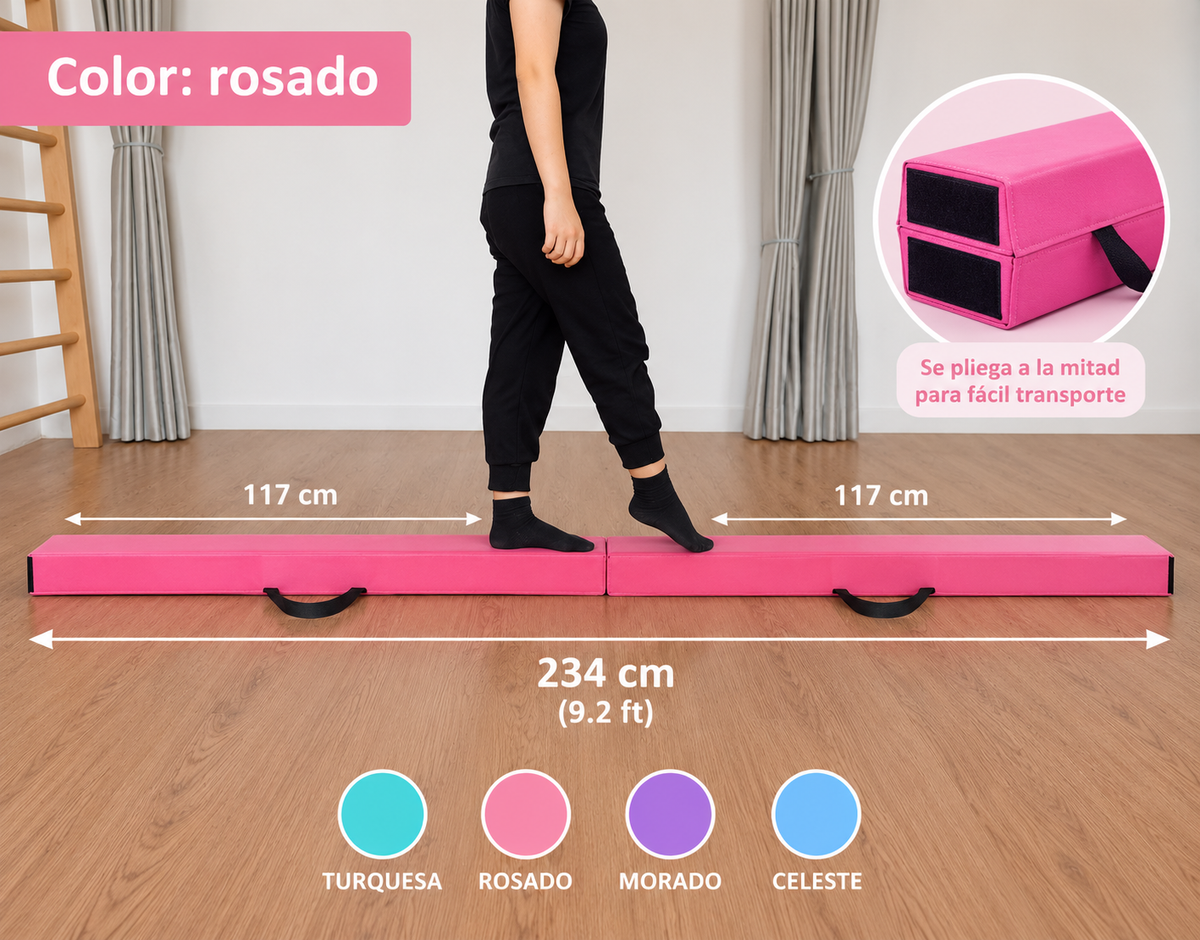 Viga de Equilibrio Plegable 235 cm