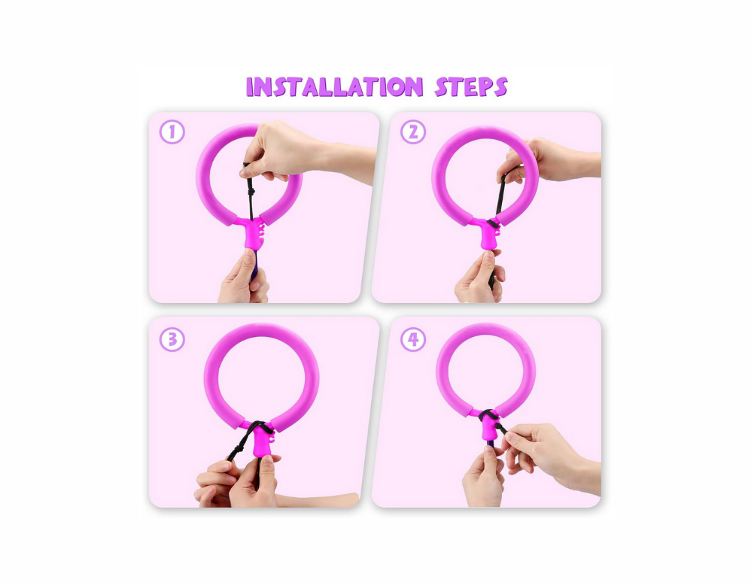 Skip Ball o Pata Pata. Juguete de Tobillo LED – Con Charms