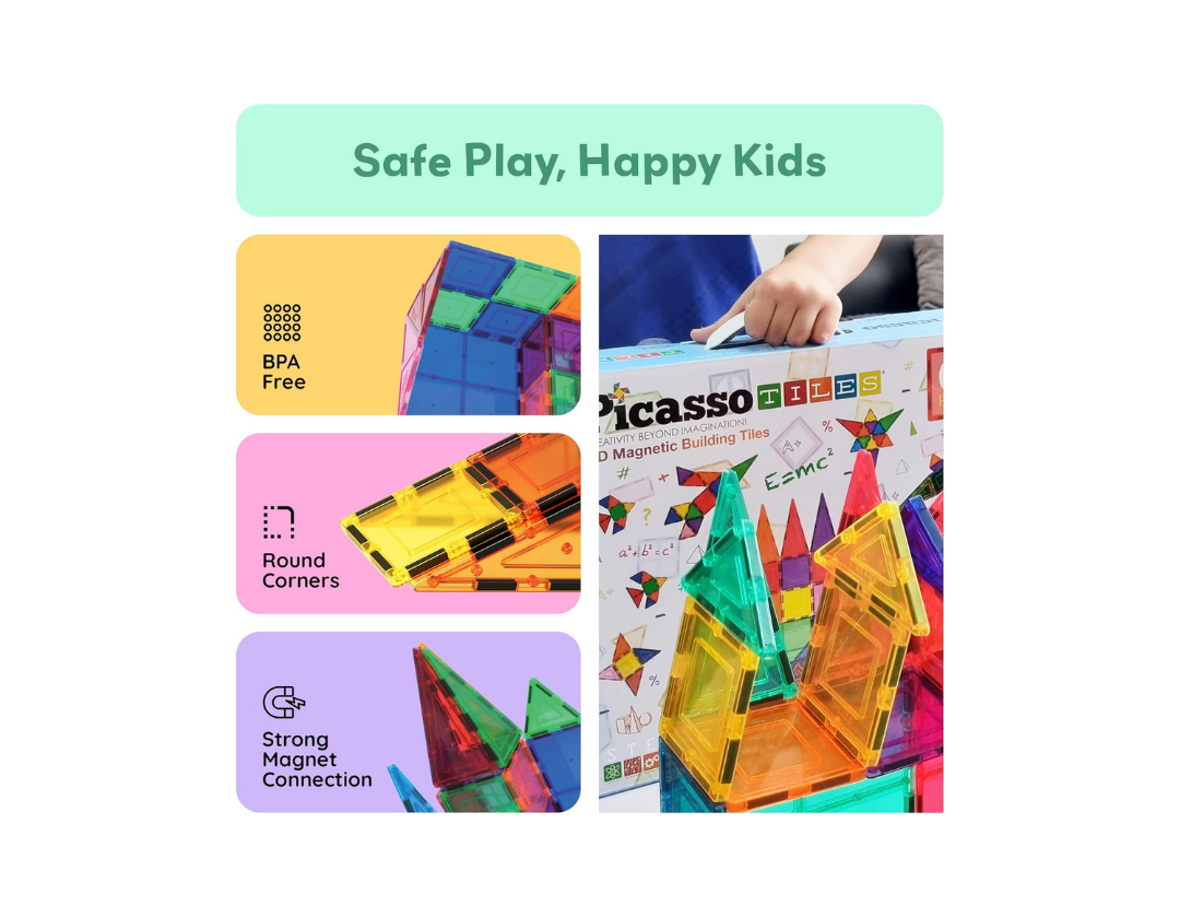 Picassotiles Set De Bloques 100pz