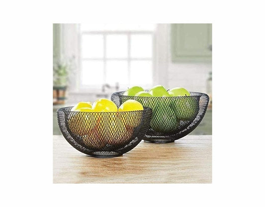 Set de 2 Tazones de Frutas de Malla