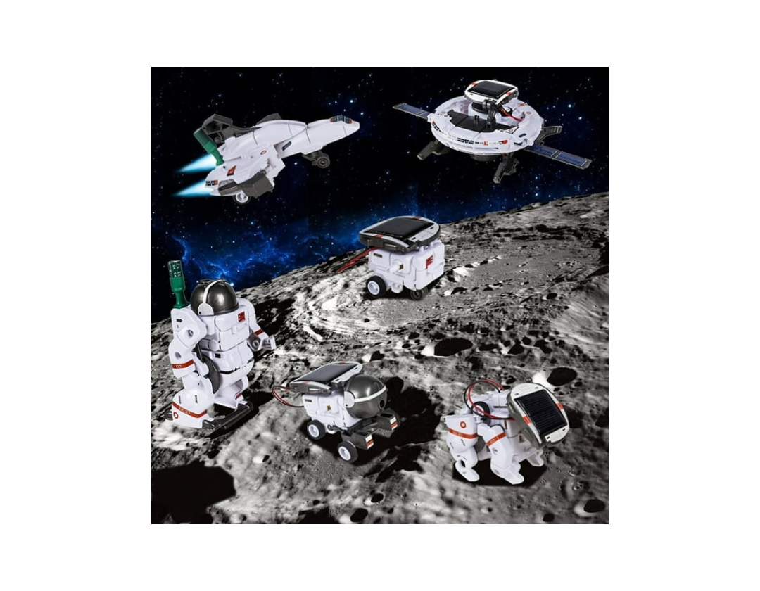 Kit De Robot Solar 6-1 Proyectos Stem