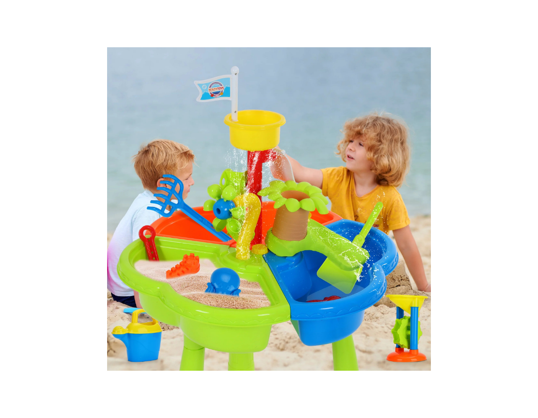 Mesa De Agua Con Arena Yexmax Para Niños 3 En 1