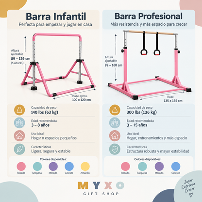 Barra de gimnasia PRO