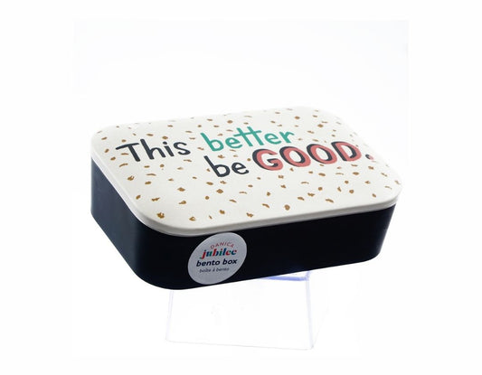 Caja Bento Tipo Lonchera "This Better Be Good" (Esto Mejor Ser Bueno)