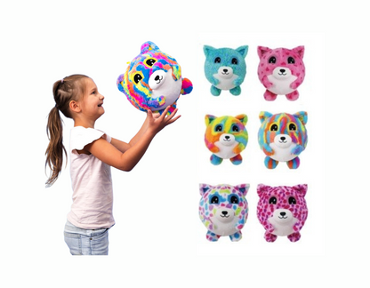 Pelota inflable Gatitos de peluche 23 cm