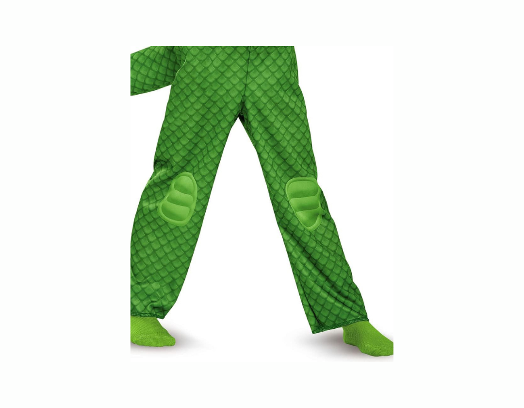 Disfraz Gekko Classic Pj Masks Disfraz Grande Verde, Para Niños de 4-6 años