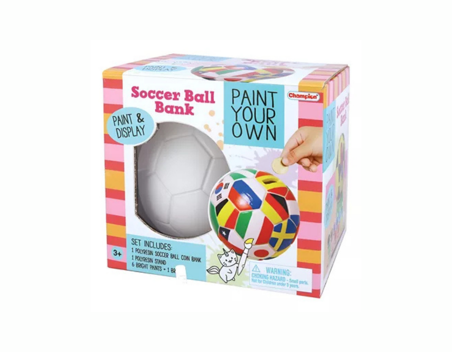 Pinta Tu propia Alcancia De Futbol