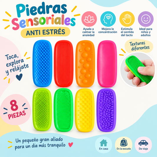 Piedras Fidget de Texturas