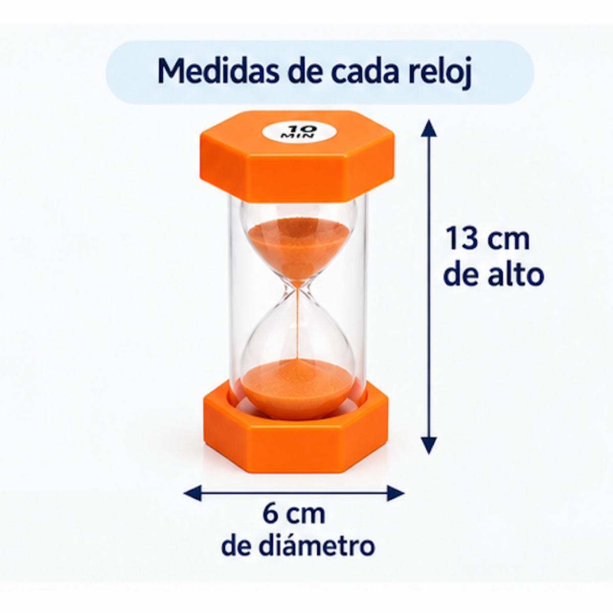 Timers de arena - set 6
