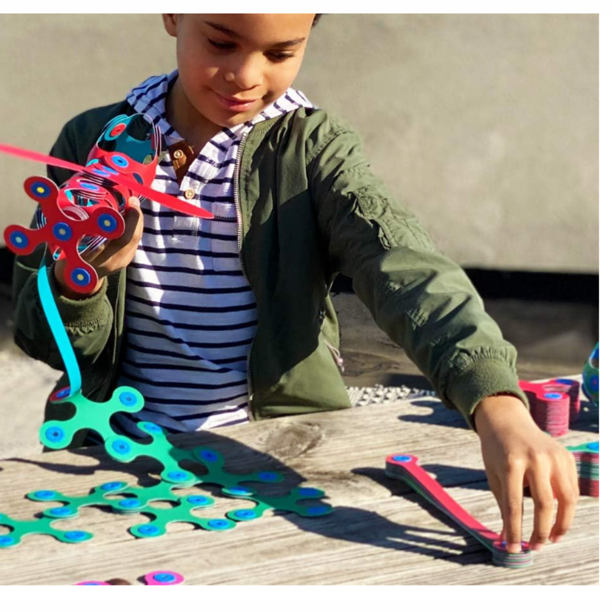 Kit de Construcción Magnética Flexible 48 u 80 piezas