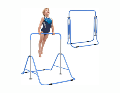 Children's gymnastics bars with adjustable height