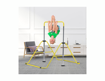 Children's gymnastics bars with adjustable height
