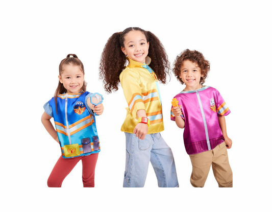 Kit de disfraces de Disney Junior Firebuds, Para Niños de 3+ años