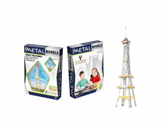 Rompecabeza 3d Metal Torre Eiffel París