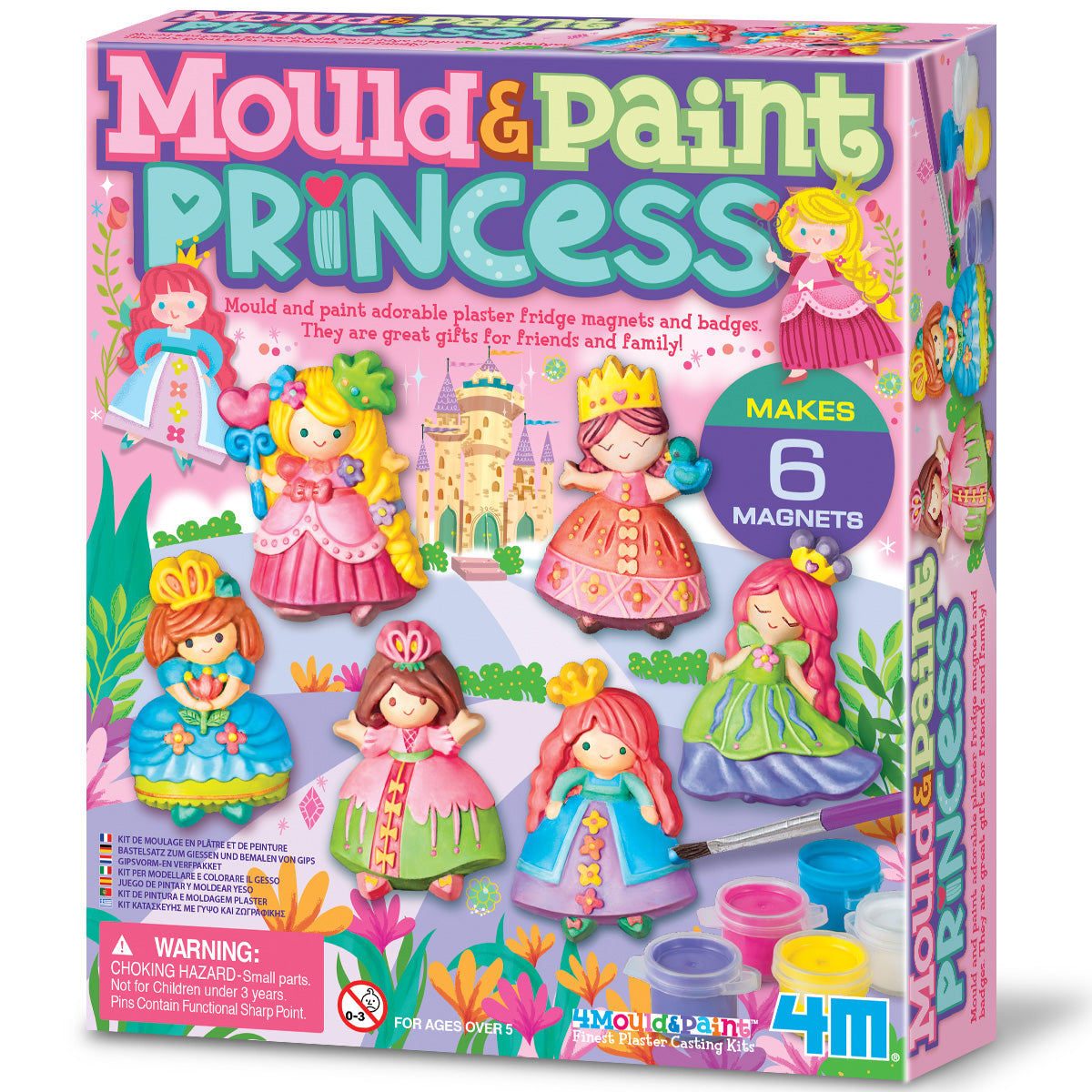 Princesas Mould and Paint 4M