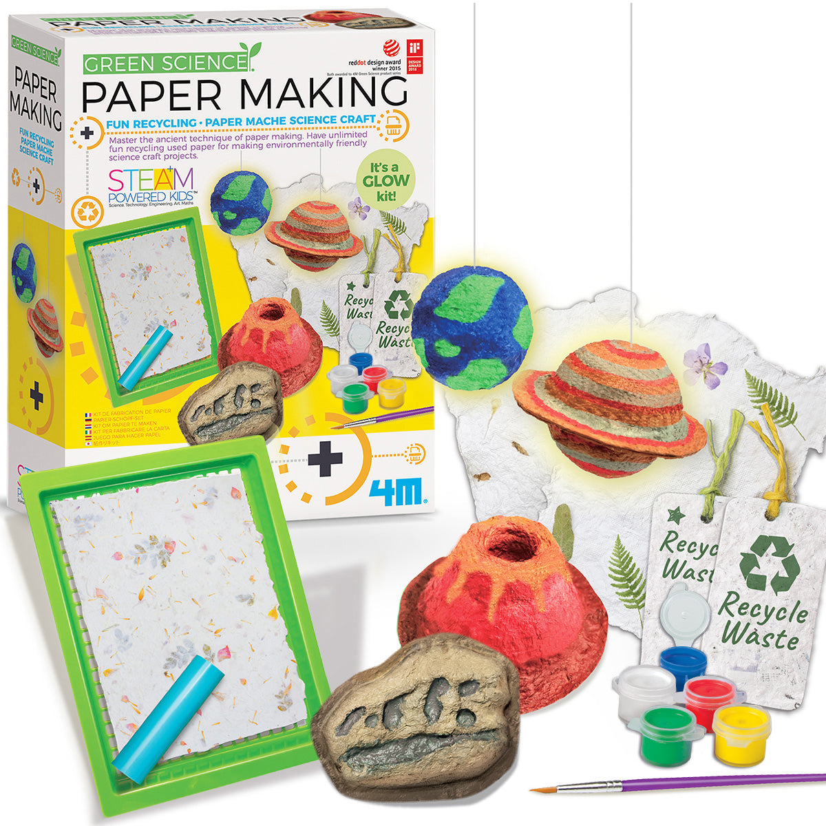 Taller de Fabricación de Papel Green Science 4M