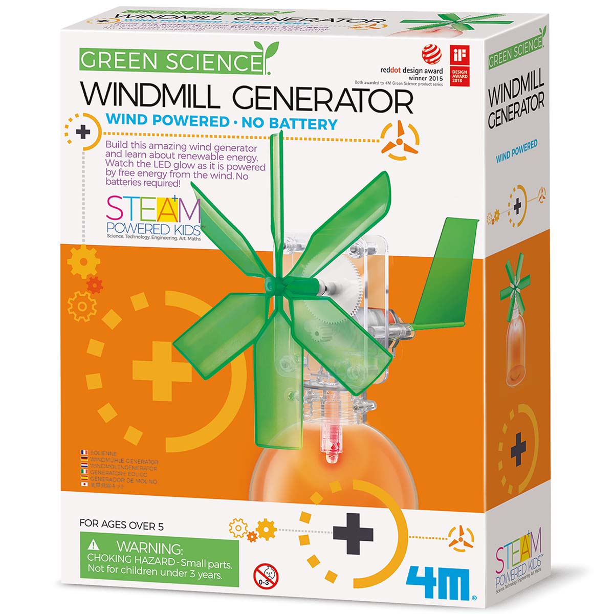 Generador Eólico Green Science 4M