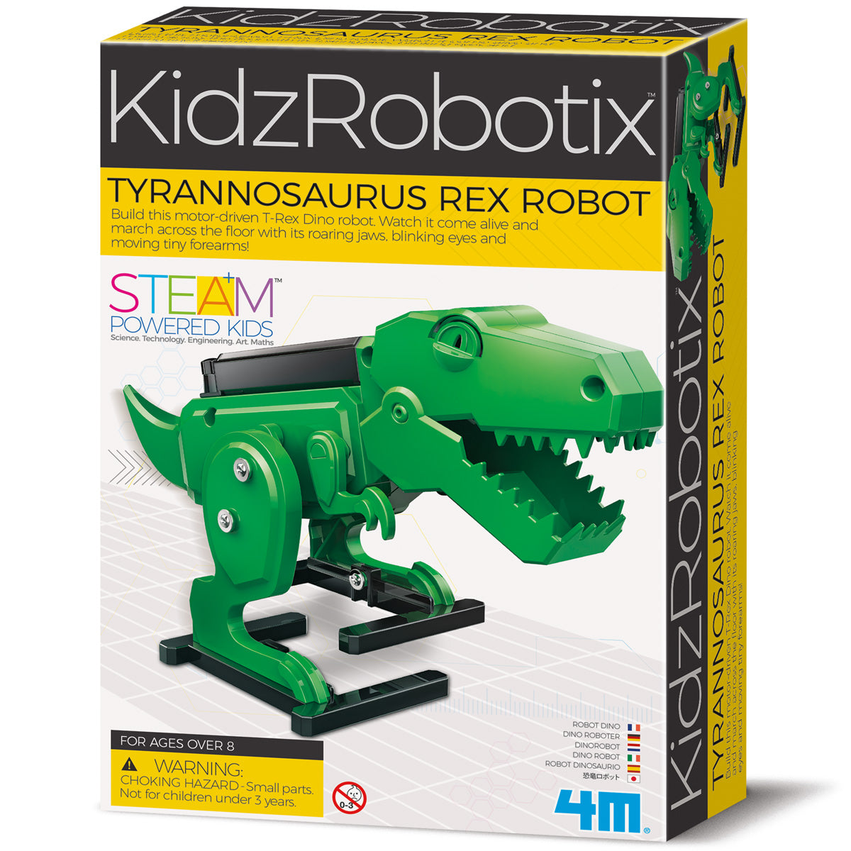 Robot T-Rex Interactivo KidzRobotix 4M