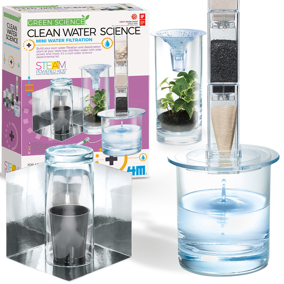 Laboratorio de Purificación de Agua Green Science 4M