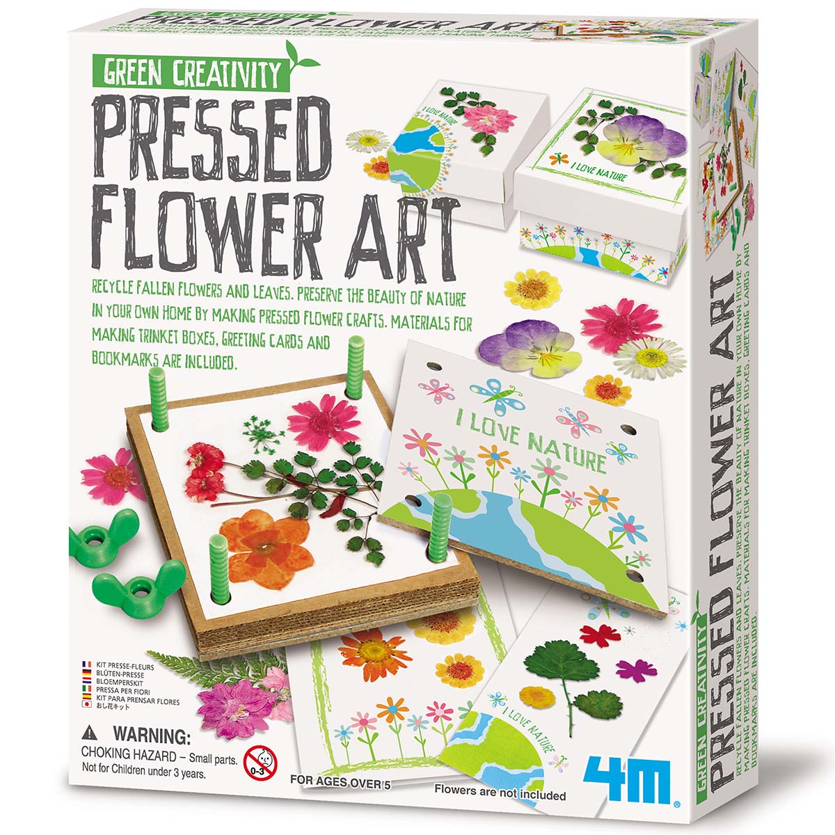 Arte con Flores Prensadas 4M