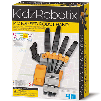 Mano Robótica con Motor - KidzRobotix 4M