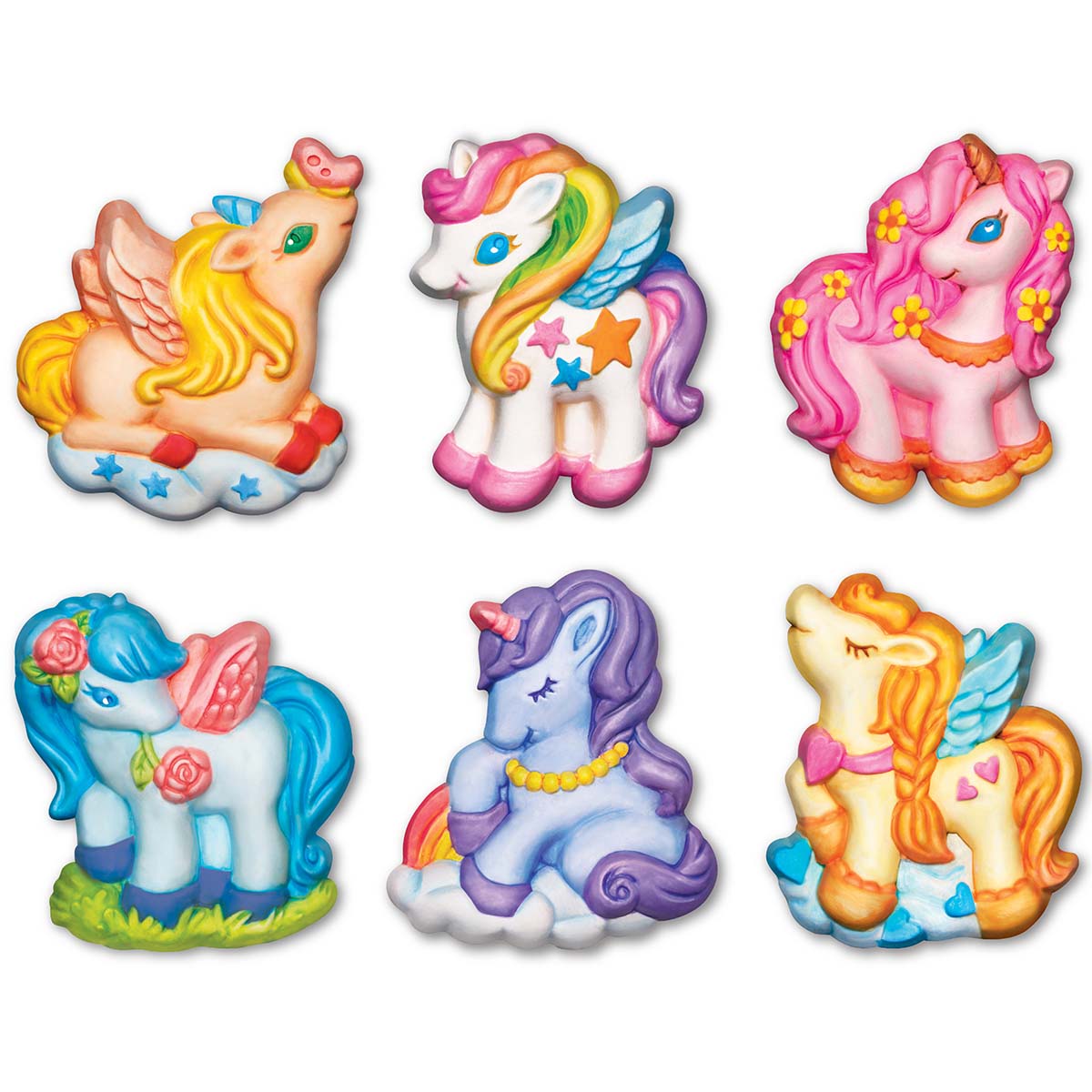 Unicornios Mould and Paint 4M (Clásico, sin volumen 3D)