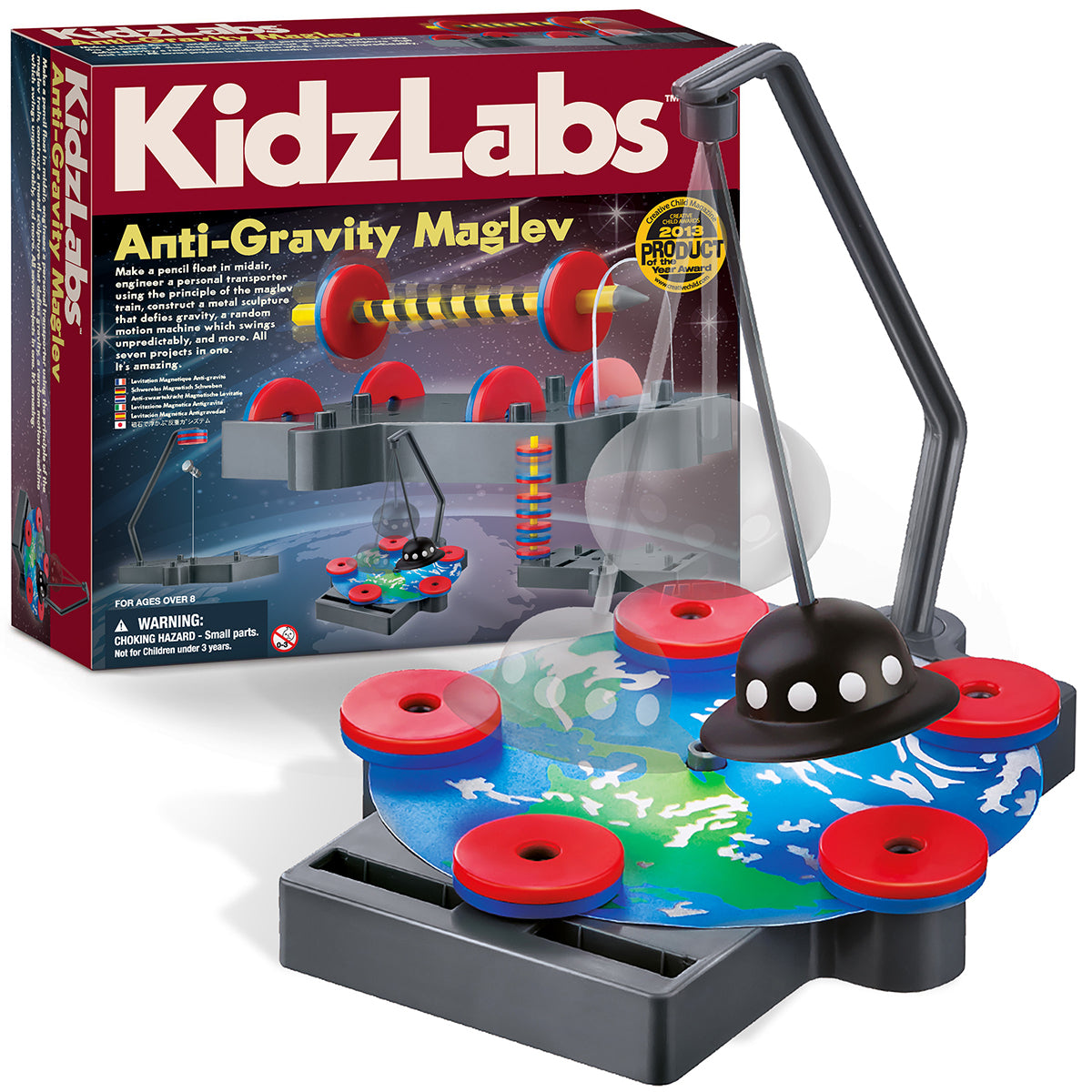 Levitación Magnética Anti-gravedad Kidz Labs 4M