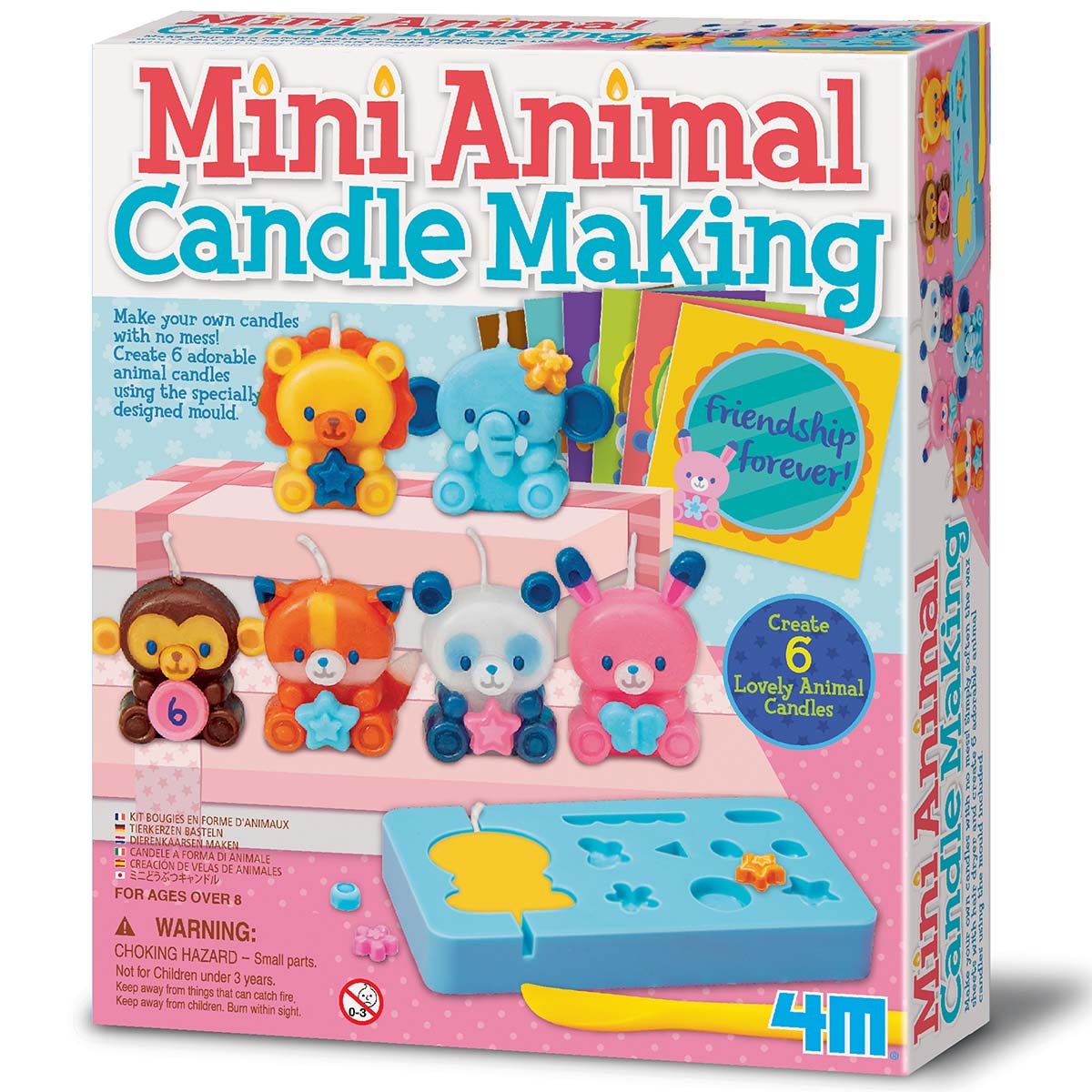 Kit para Hacer Velas de Animales 4M
