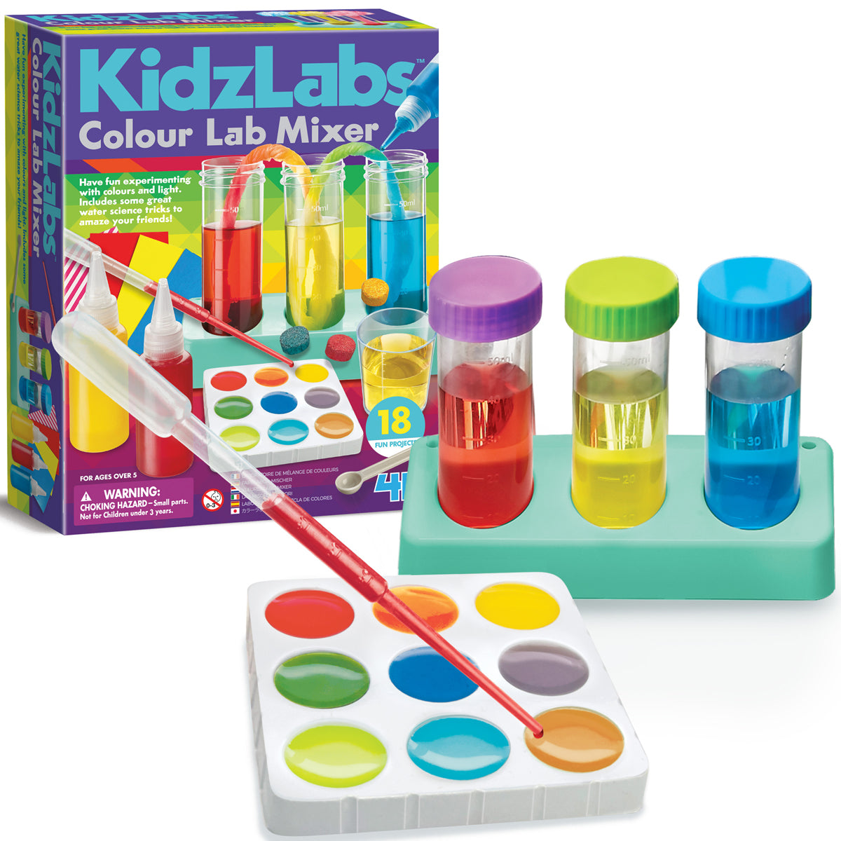 Mezclador de Laboratorio de Color Kidz Labs 4M