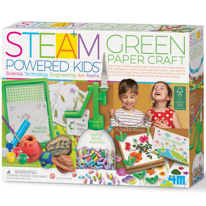 Manualidades con Papel Reciclado STEAM 4M
