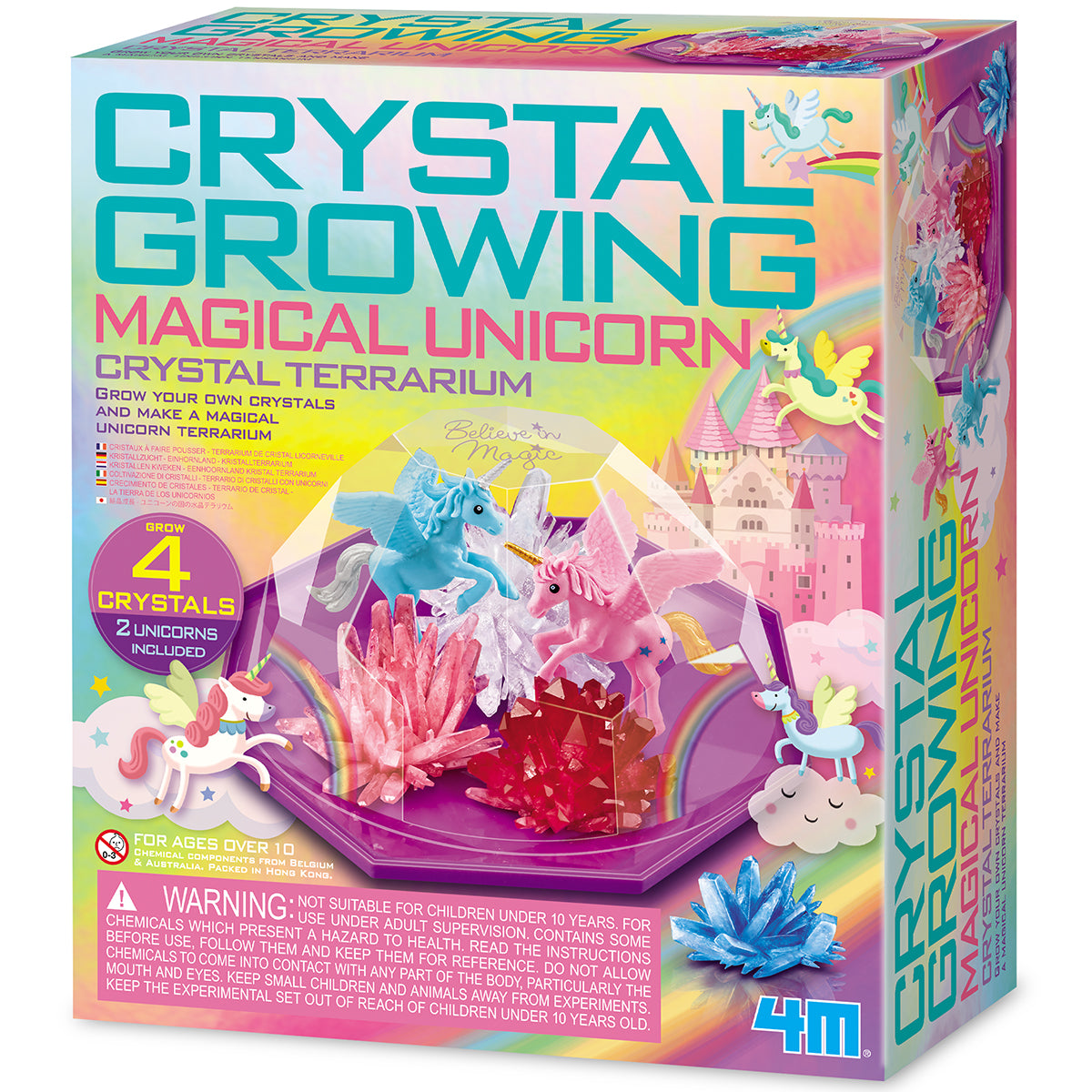 Terrario de Cristales Unicornio 4M