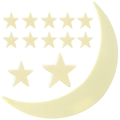 Luna y Estrellas que Brillan en la Oscuridad Glowing Imaginations 4M