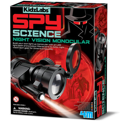 Kit de Espionaje y Visión Nocturna Kidz Labs 4M