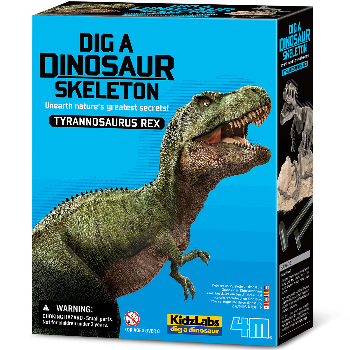 Excavación de Dinosaurios T-Rex Kidz Labs 4M