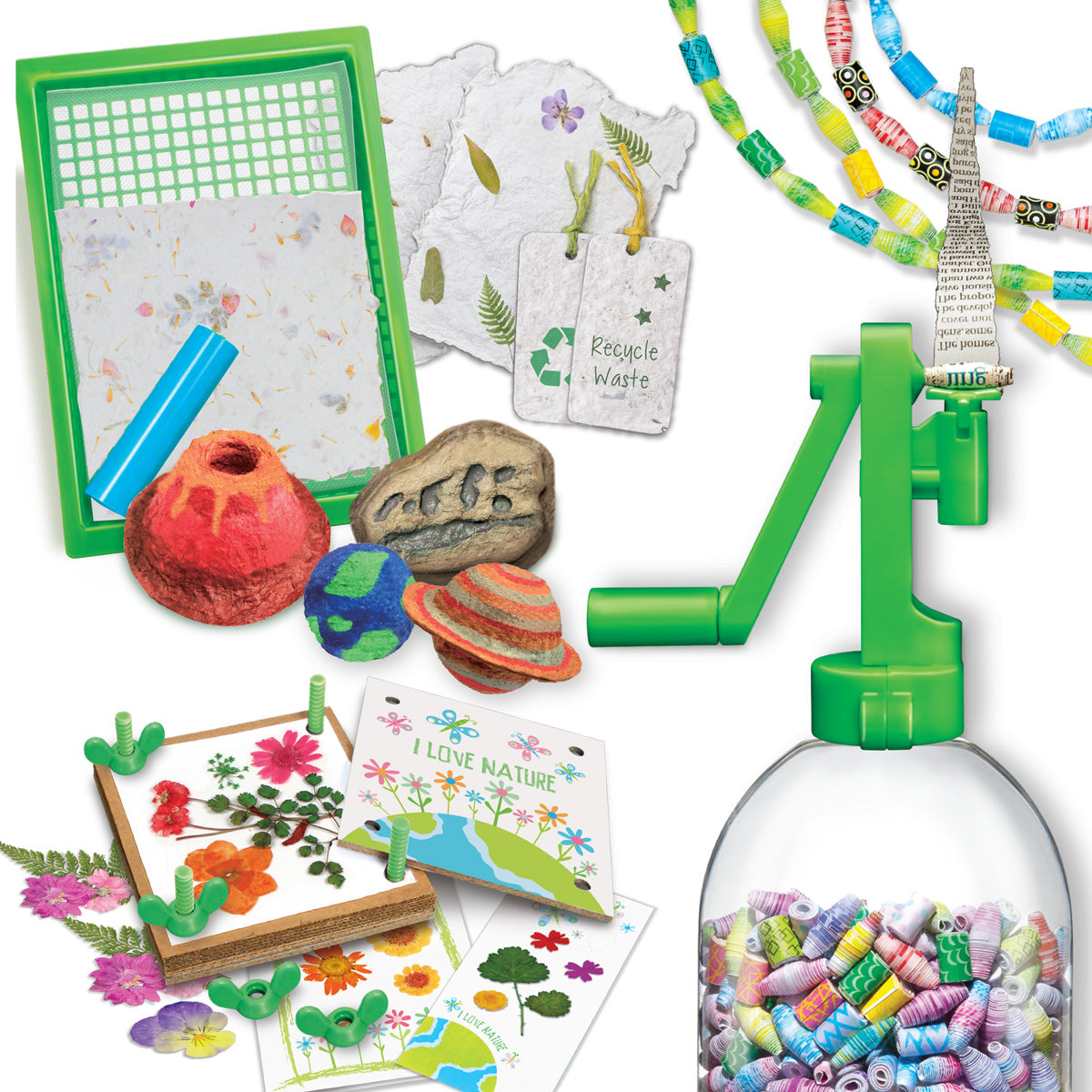 Manualidades con Papel Reciclado STEAM 4M