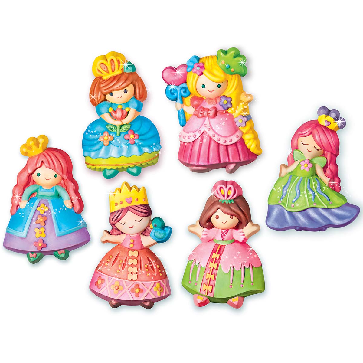Princesas Mould and Paint 4M