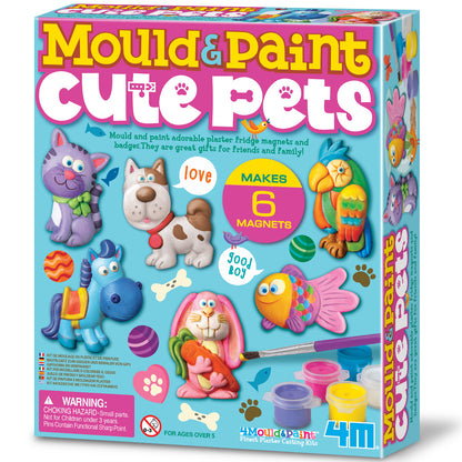 Mascotas Tiernas Mould and Paint 4M